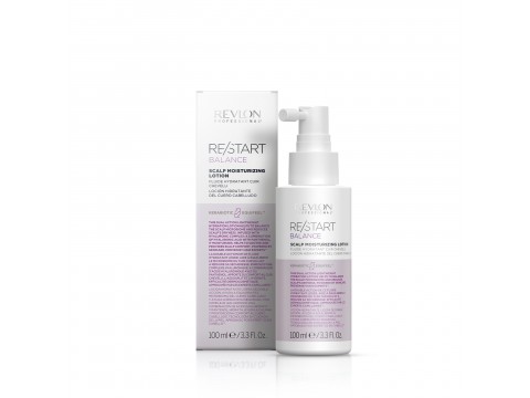 REVLON RE/START™ SCALP MOISTURIZING LOTION – lengvas dvigubo poveikio drėkinamasis plaukų losjonas, padeda subalansuoti galvos odos mikrobiomą ir sumažinti galvos odos sausumą(100 ml)